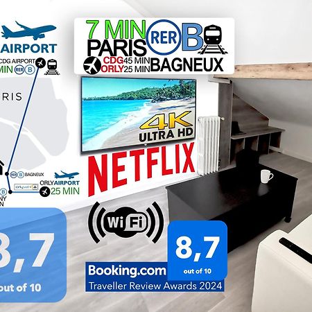 Bagneux Paris Confort Netflix Rer B Exterior photo